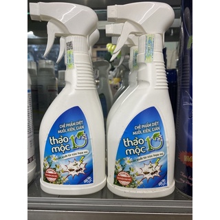Chế phẩm diệt muỗi , kiến , gián Thảo Mộc 10S chiết xuất từ cúc Hoạ Mi