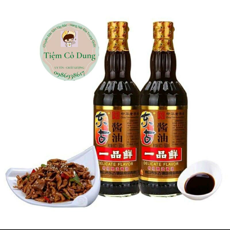 Xì dầu càng cua nhất phẩm tiên 500ml(nước tương trung quốc)