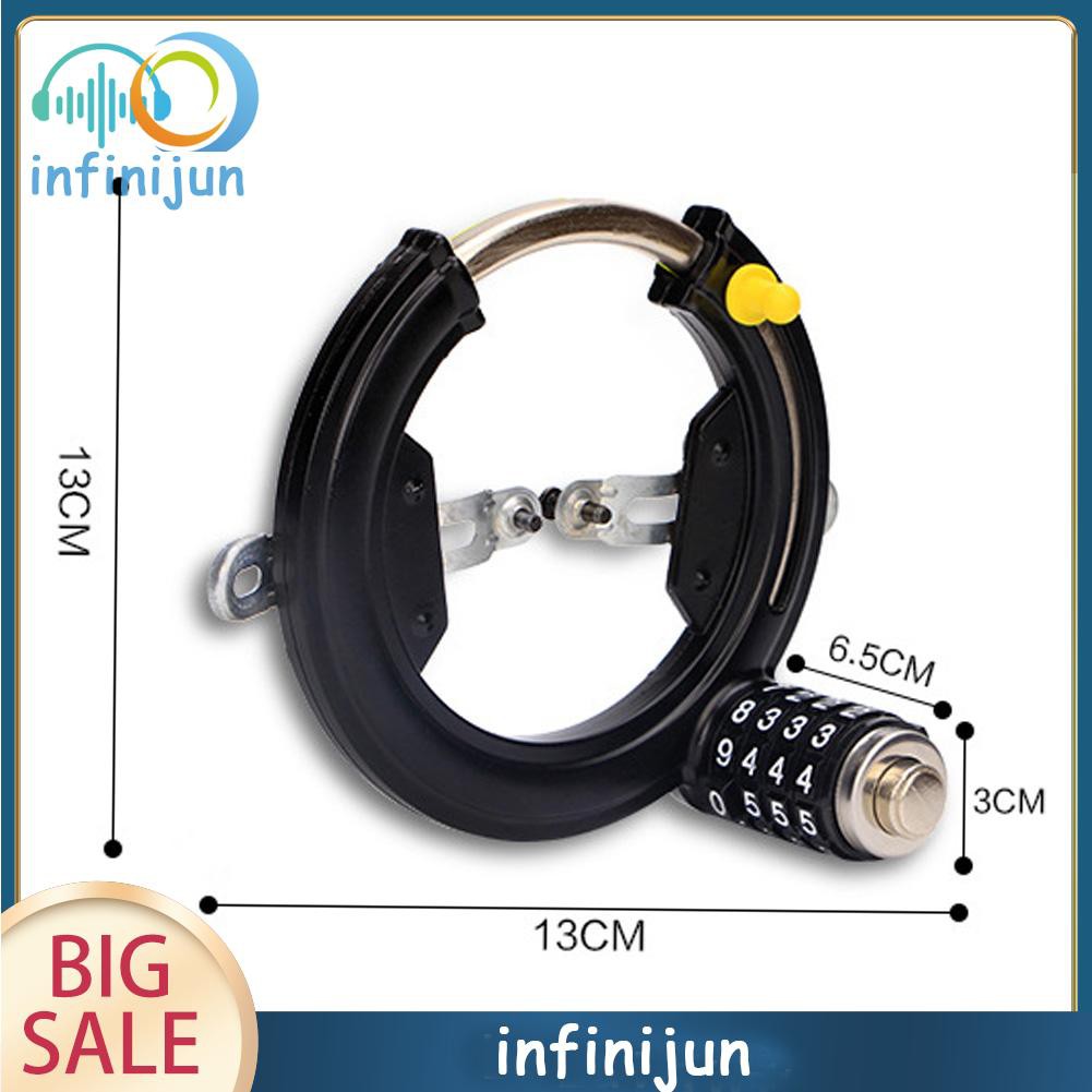 Ổ Khóa Xe Đạp Mật Mã 4 Chữ Số