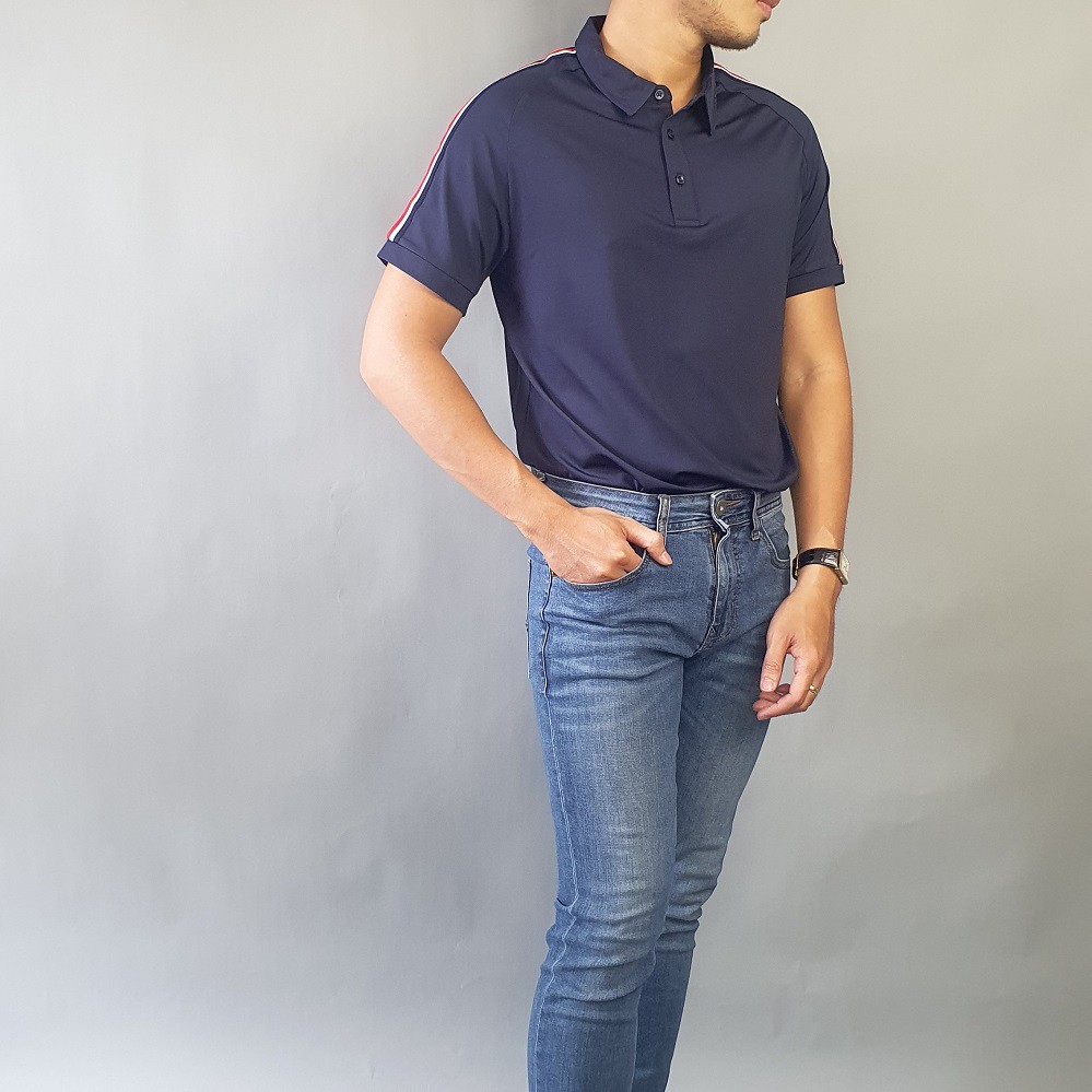 Áo Thun Nam Tay Ngắn | Áo Phông Nam Tay Lỡ Cổ Đứng Thời Trang Cao Cấp A02-19 nguyenlinh_shop3 | BigBuy360 - bigbuy360.vn