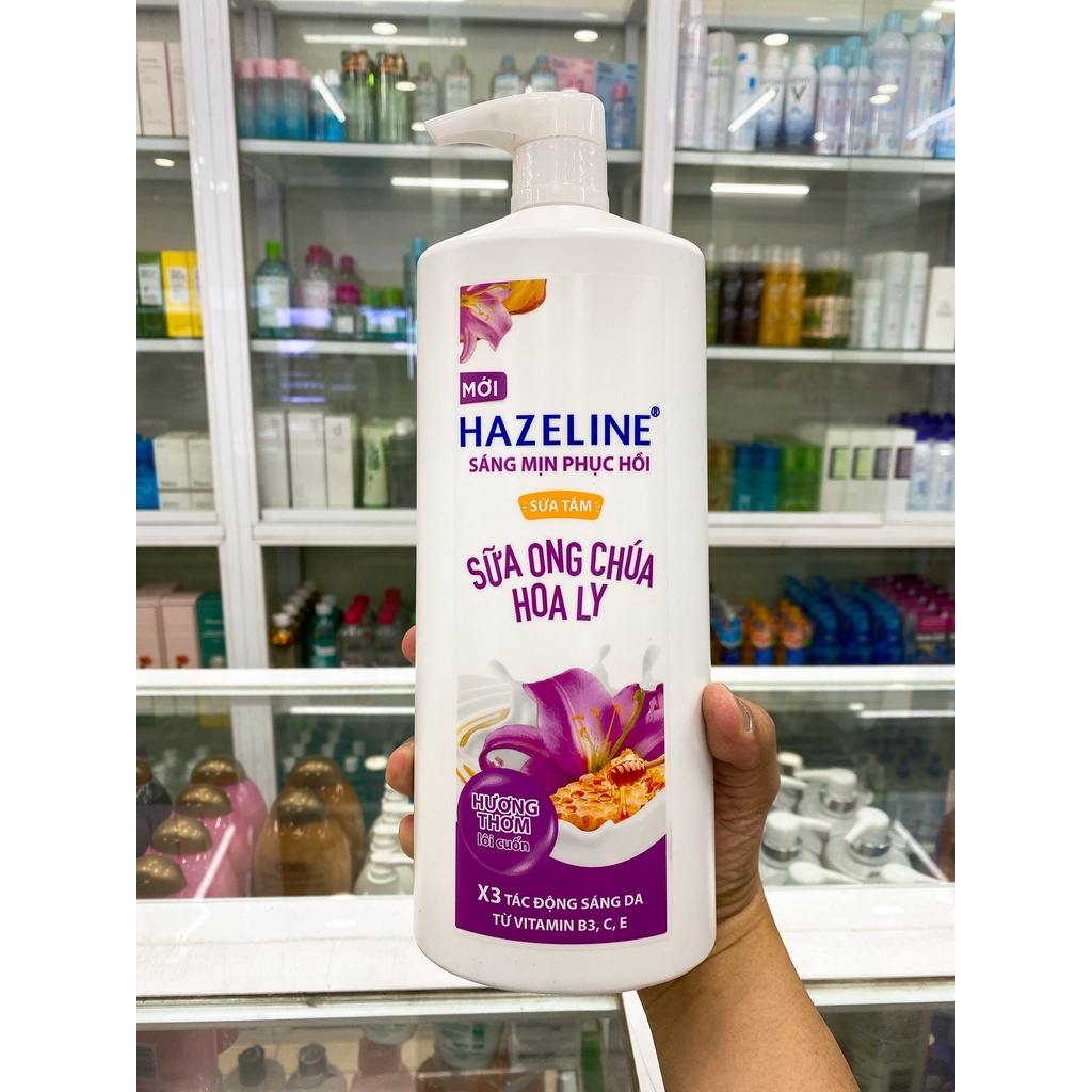 Sữa Tắm Dưỡng Da Thiên Nhiên Hazeline 1Kg Chính Hãng Công Ty Mẫu Mới