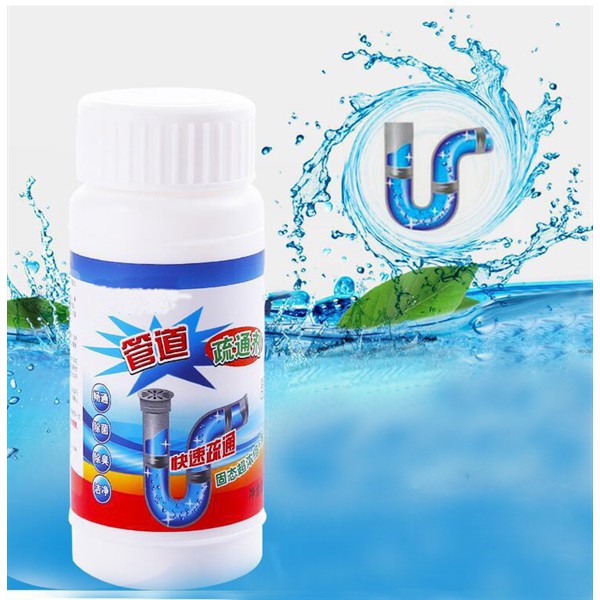Bột Thông Tắc Cống Bồn Cầu Bồn Rửa Mặt Đường Ống