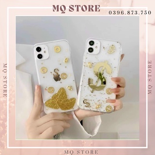 Ốp lưng Iphone trong suốt nhũ thần tài  cực đẹp iphone 6plus,7plus,8plus,x,xs,xsmax, 11, 11promax, 12promax,13promax