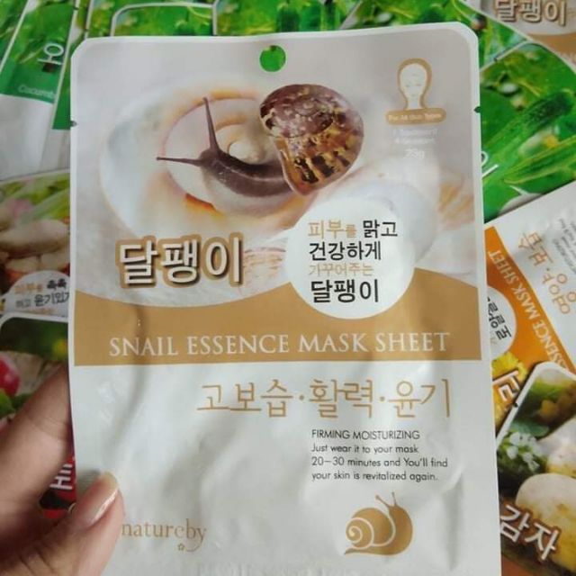 Mặt nạ dưỡng trắng da mịn da hàn quốc