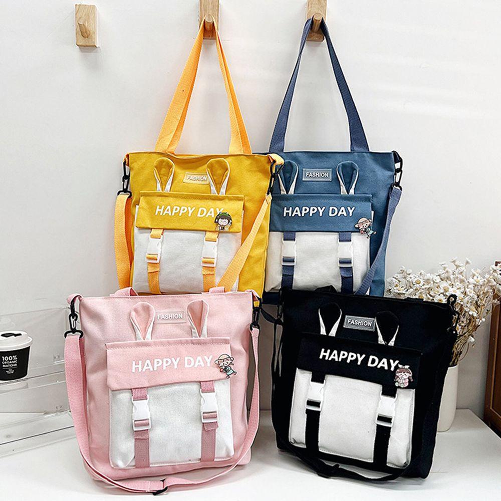 UUMIR Túi Xách Canvas Cỡ Lớn Thiết Kế Đơn Giản Thời Trang Du Lịch