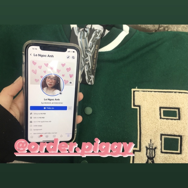 Áo Khoác Bomber Bone Varsity Jacket Tay Xương