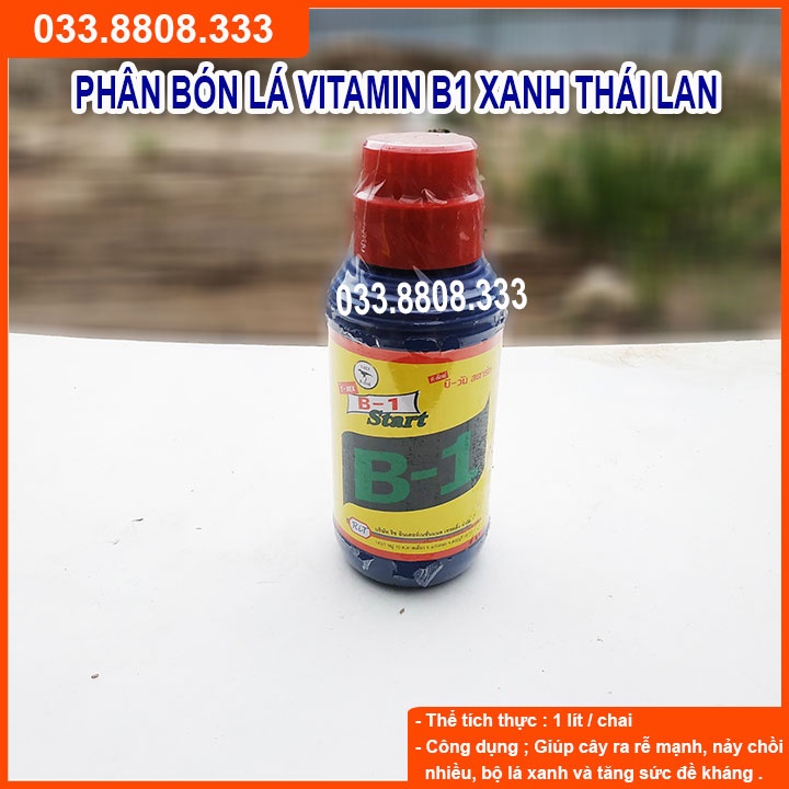 PHÂN BÓN LÁ VITAMIL B1 THÁI LAN CHAI 1LIT - KÍCH THÍCH PHÁT TRIỂN, TĂNG ĐỀ KHÁNG CHO CÂY
