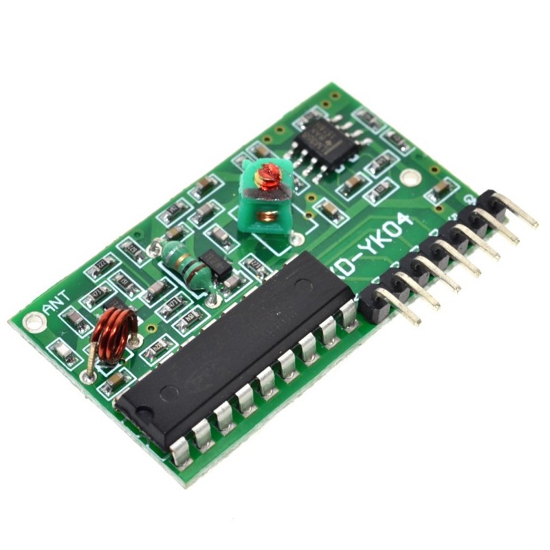 1set IC 2262/2272 4 kênh 315Mhz Bộ điều khiển từ xa không dây Bộ thu nhận cho arduino