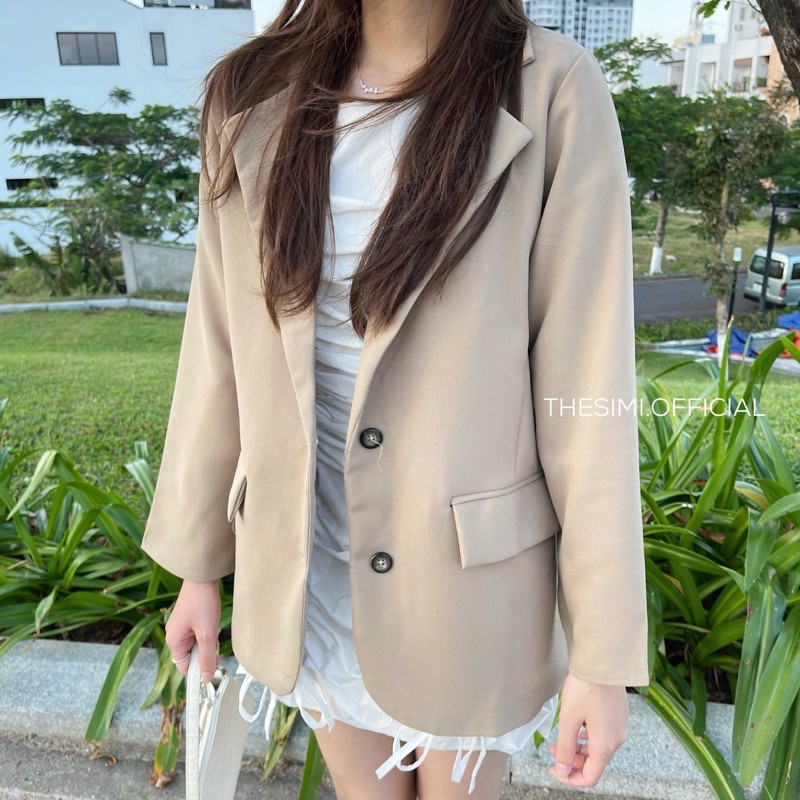 ÁO VEST NỮ / ÁO BLAZER TREND ULZZANG / ẢNH THẬT