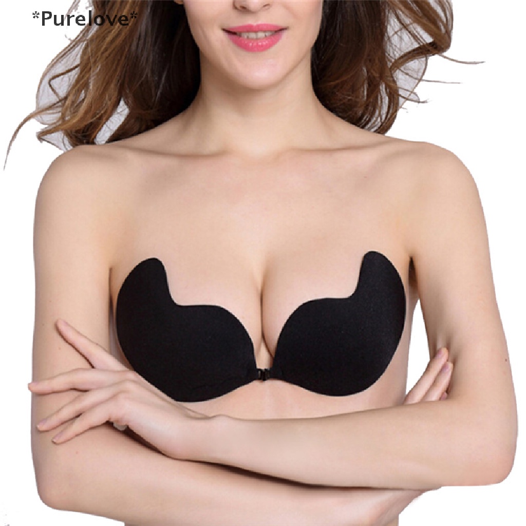 Áo Ngực Silicone Không Dây Không Đường May Plus Size