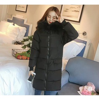 (HÀNG SẴN) Áo Phao Cổ Lông Dáng Dài Hàng QCCC