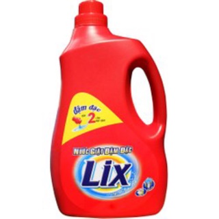 Nước Giặt LIX Đậm Đặc 3,8 Kg ( Đỏ)