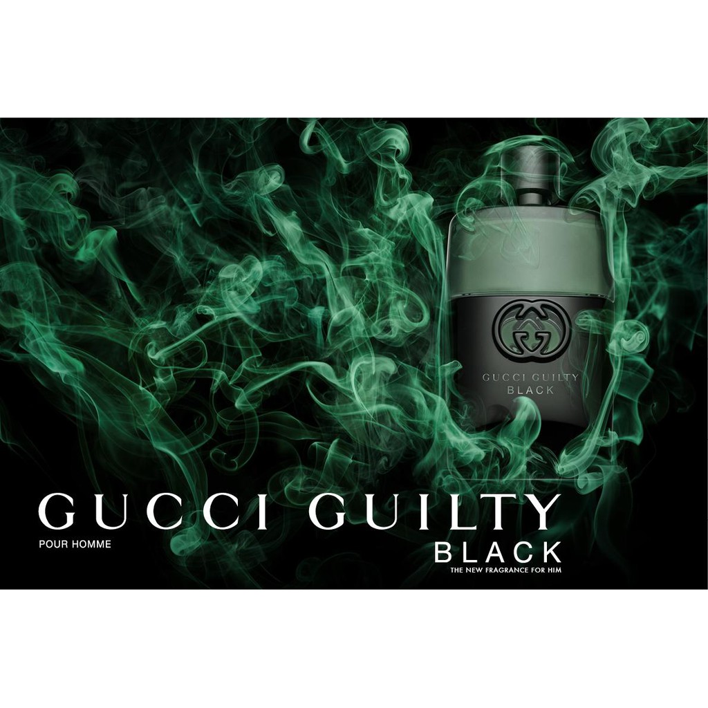 [ nước hoa Nam ♂️] Gucci Guilty Black Pour Homme 50ml -  hương thơm dành cho những người khác biệt