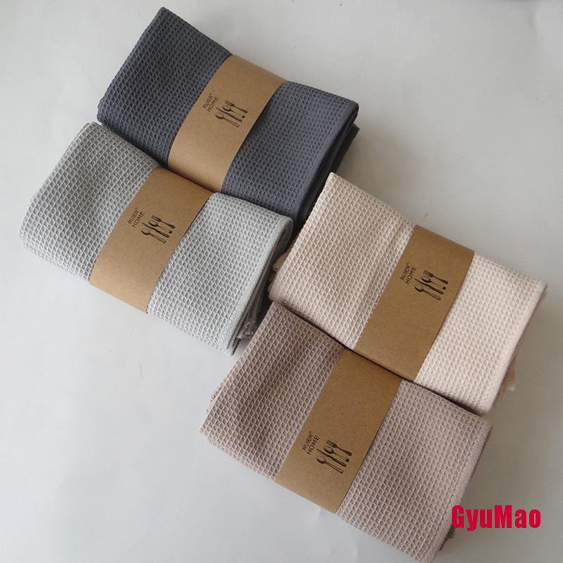 Khăn Lau Chén Dĩa Bằng Cotton Mềm Mại Kích Thước 45x65cm Tiện Dụng Cho Nhà Bếp