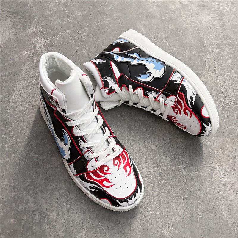 [Mã FAGREEN245 giảm 10% tối đa 30K đơn 99K] Men's Sports Shoes With One Piece Anime Character Pattern | BigBuy360 - bigbuy360.vn
