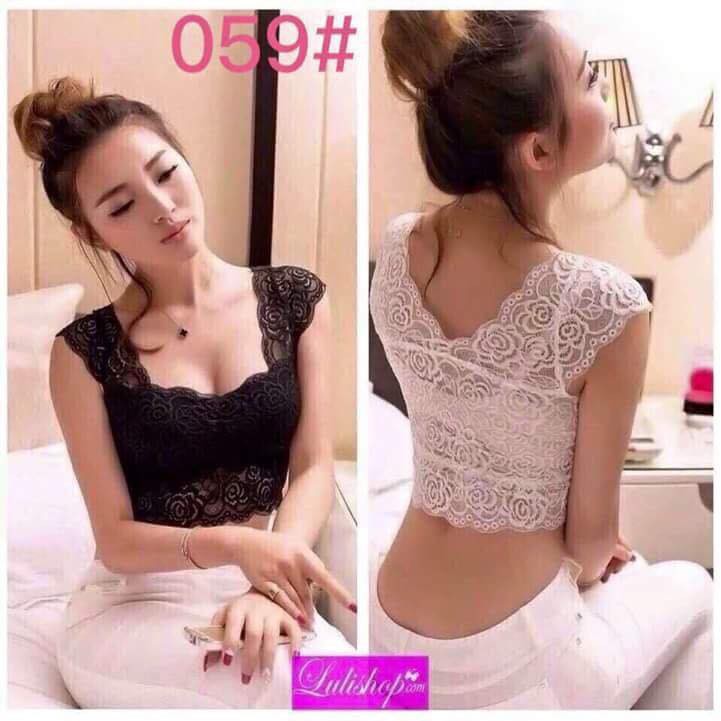 áo bra ren crop-top | BigBuy360 - bigbuy360.vn