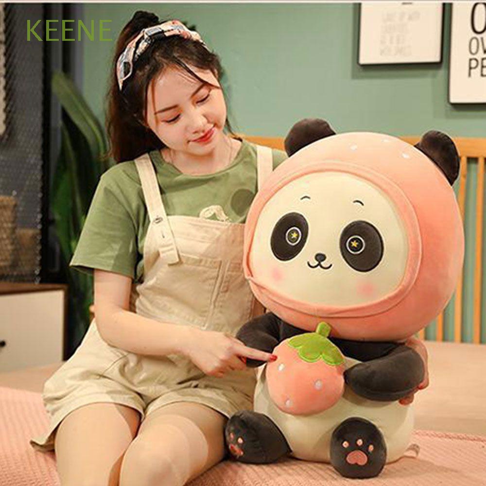 Gối Nhồi Bông Hình Gấu Trúc Nhiều Màu Sắc Dễ Thương