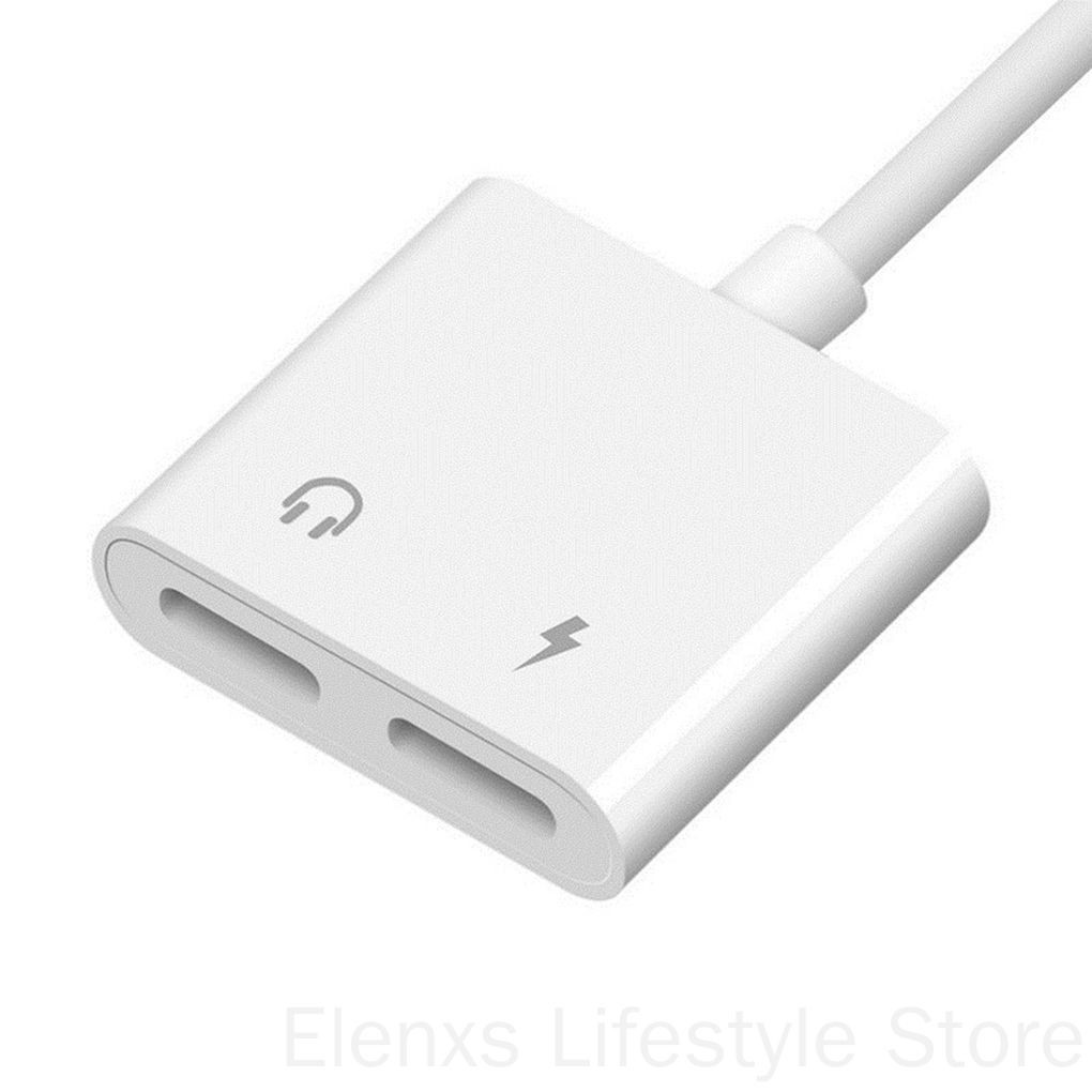 Dây Cáp Chia Cổng Sạc Và Tai Nghe Dành Cho IP7/7 Plus/8/X