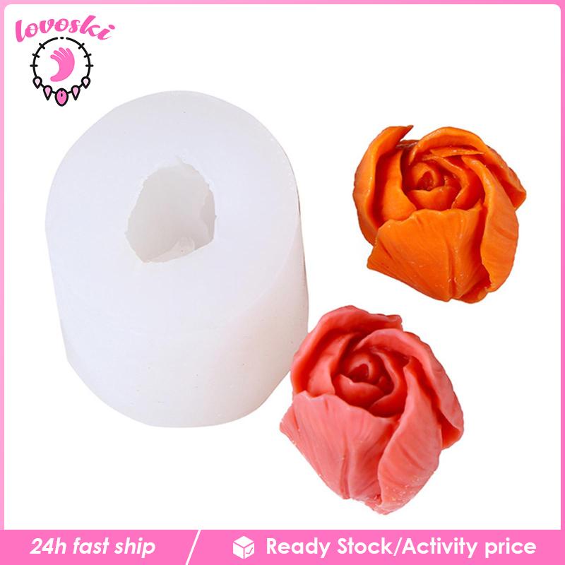 Khuôn Silicone TạO HìNh Hoa Tulip 3D Chuyên DụNg LàM Socola Trang Trí