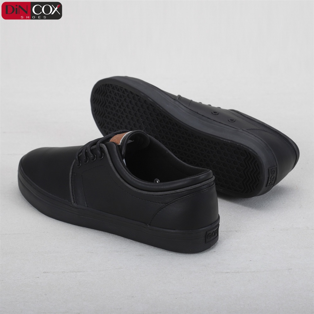 Giày Sneaker Da Nam DINCOX C03 Khí Chất Lịch Thiệp Black