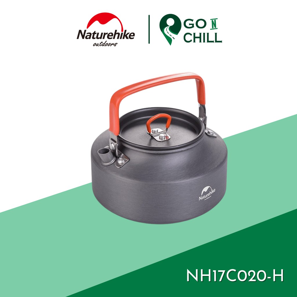 Ấm đun nước dã ngoại siêu nhẹ 1.1L Naturehike NH17C020-H