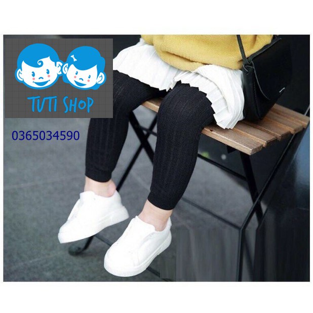 Quần Tất Len, lông cừu ko Bàn, legging lót lông, xù  Cho Bé 1 Tuổi, 2 Tuổi, 3 Tuổi,4 -6Tuổi Tutishop