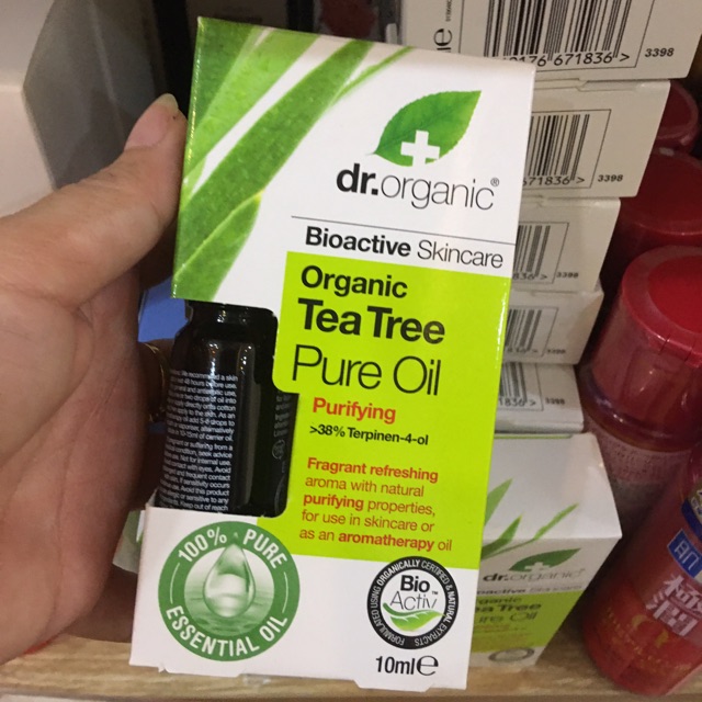 Tinh dầu tràm trà Dr.Organic Tea Tree Pure Oil