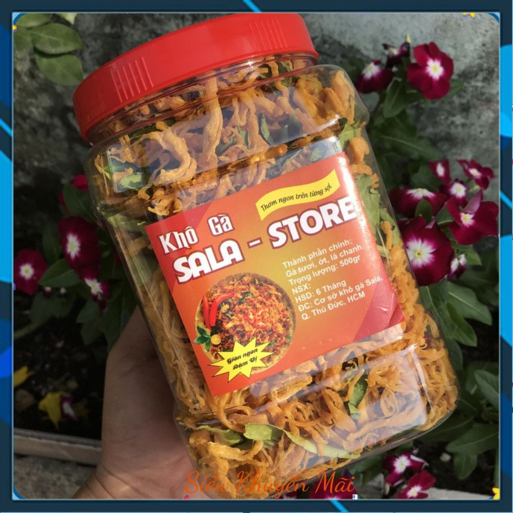 500GR💖KHÔ GÀ LÁ CHANH THƠM NGON | HẠN SỬ DỤNG 6 THÁNG kunnie.shop60