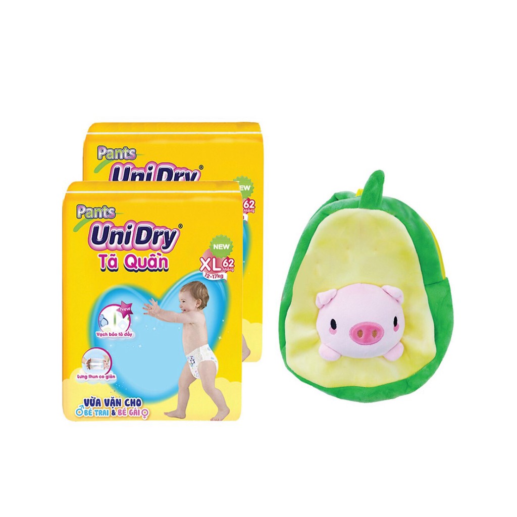 Balo cho bé mẫu giáo siêu mềm mịn cute baby (quà tặng Unidry)- nhìn cưng lắm lun