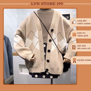 [Siêu Sale] Áo Khoác Cardigan Len Cho Nữ Cổ V Dệt Kim Họa Tiết Phong Cách Hàn Quốc Nhiều Màu Freesize Mã A3