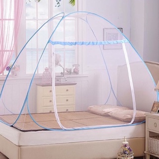 Màn chụp tự bung đỉnh vuông Cao Mùng gấp đỉnh có chân viền - Giá Tận Xưởng - BH 18 tháng