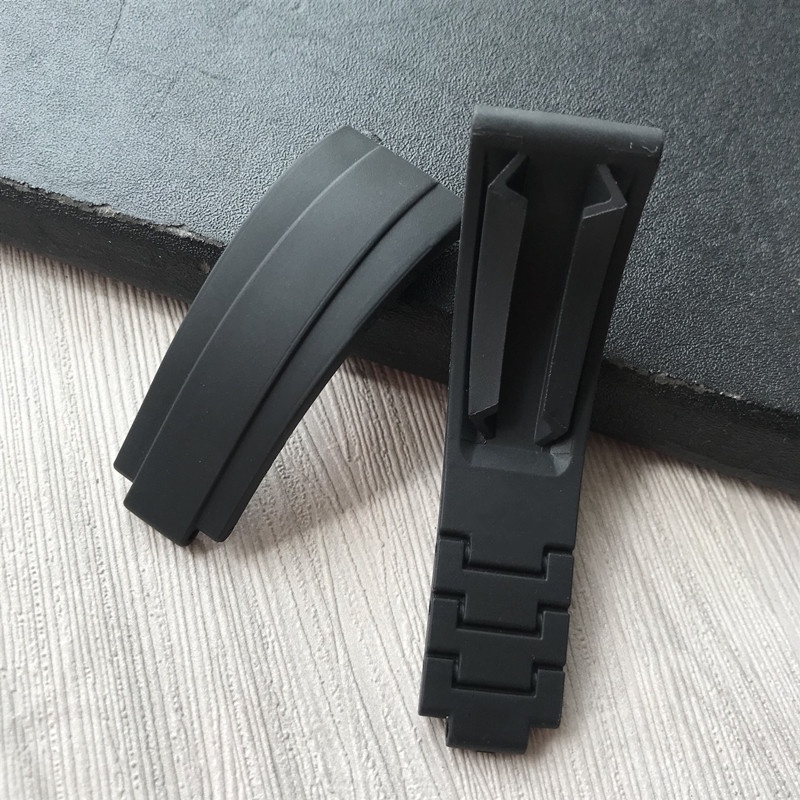 Phù Hợp Dây Cao Su 21mm Thấm Hút Sốc Cho Đồng Hồ Rolex