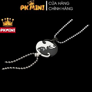 [70K/CẶP] Dây Chuyền Cặp Đôi Hình Mèo - Vòng Cổ Cặp Đôi Hình Mèo