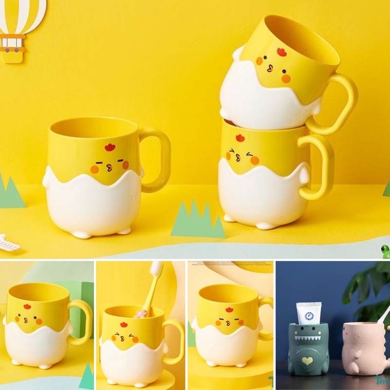 Ly cốc nhựa Gà Con- Vịt Con  - 300ml