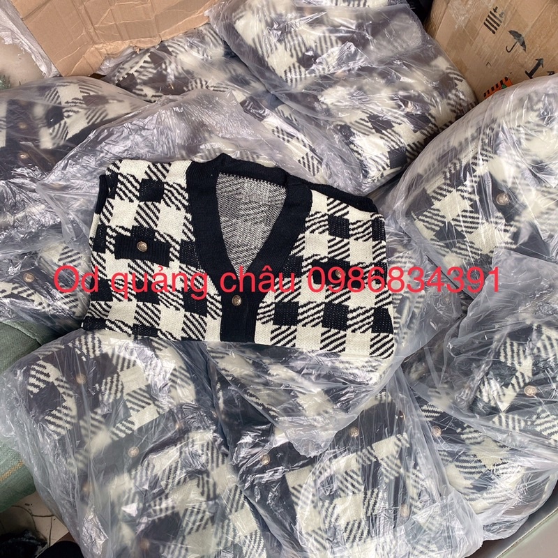Áo Cadgan Kẻ ô siêu hot kèm ảnh thật