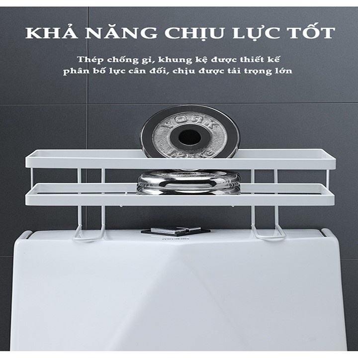 KỆ ĐỂ BỒN CẦU MÀU TRẮNG / MÀU ĐEN cực đẹp