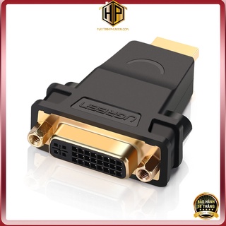 Ugreen 20123 - Đầu chuyển đổi HDMI sang DVI 24+5 (âm) chính hãng