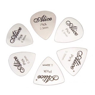 Pick Alice kim loại 0,3mm phím gảy guitar ukulele
