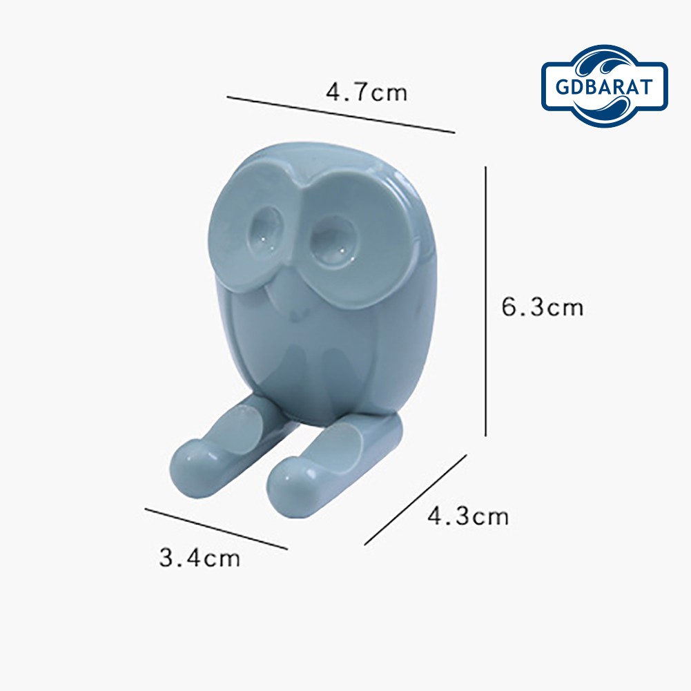 Giá Treo Bàn Chải Đánh Răng Dán Tường Thiết Kế Hình Con Cú Độc Đáo Tiện Dụng
