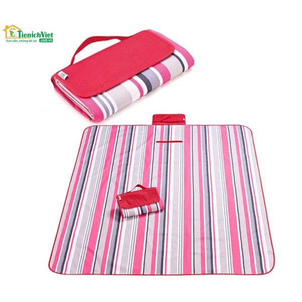 Thảm dã ngoại du lịch đi biển chống thấm nước,dễ lau sạch,Tấm trải picnic cắm trại phượt kết hợp tập yoga gấp gọn MM