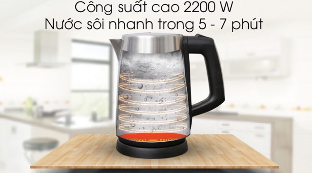 Bình siêu tốc Delites 1.7 lít ST17S03