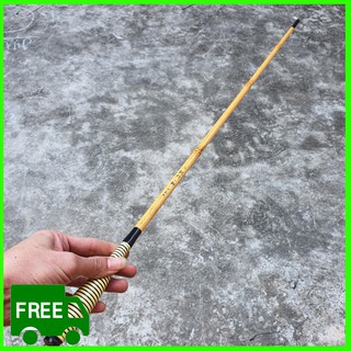 Cần câu cá ❤️FREE SHIP❤️ Cần câu tay giả trúc 4H siêu đẹp ,uy tín số một