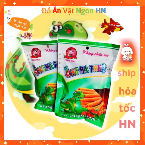 10 Gói Bim Bim Snack Ống Ma Thuật Ba Anh Em Food Đồ Ăn Vặt Ngon Giá Rẻ Tuyệt Vời