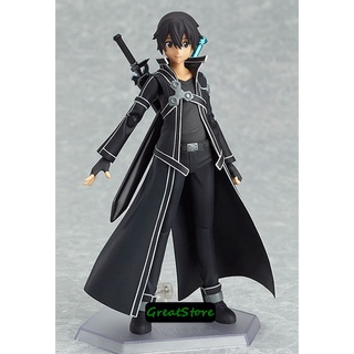 ( HÀNG CÓ SẴN ) MÔ HÌNH NHÂN VẬT Sword Art Online KIRITO FIGMA 174 PHONG CỬ ĐỘNG ĐƯỢC