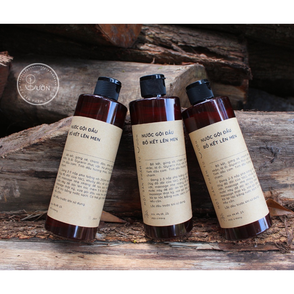 NƯỚC GỘI ĐẦU BỒ KẾT LÊN MEN-SẢN PHẨM TỪ VƯỜN | BigBuy360 - bigbuy360.vn