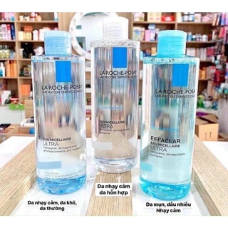Nước tẩy trang La Roche Posay 400ml Tẩy trang Laroche Posay chính hãng