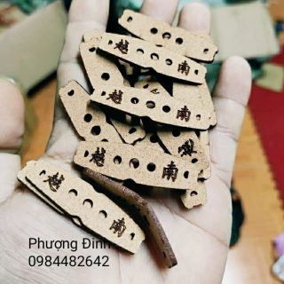 100 miếng da 3 lỗ chữ tàu