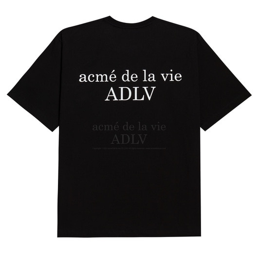 Áo thun ADLV Baby Face Rabbit Short Sleeve T-Shirt Black - Full Tem tag