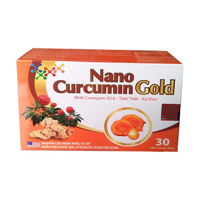Viên uống Nano Curcumin Gold tam thất xạ đen. | BigBuy360 - bigbuy360.vn