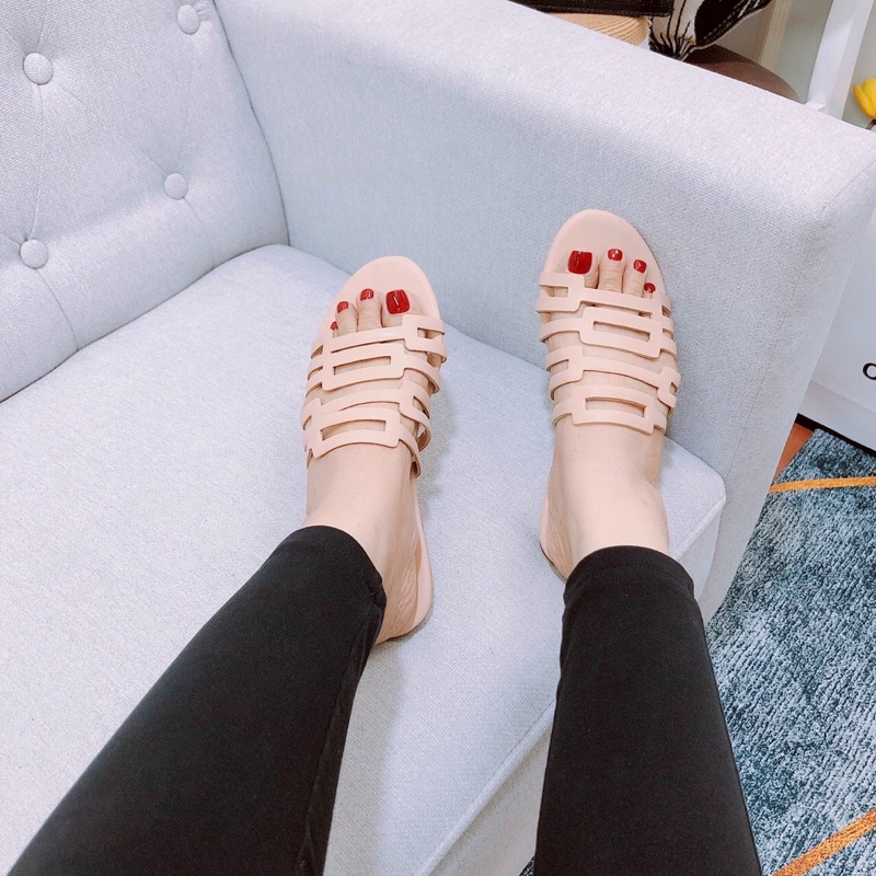 Dép nữ bản ngang cắt LAZE full màu cực đẹp (ảnh thật) - Chị Chảnh Store